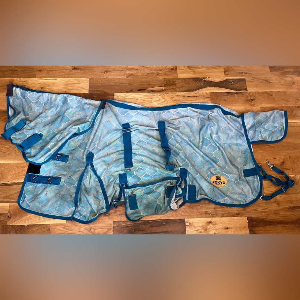 Pony-O Mermaid Print Fly Sheet Size 5’